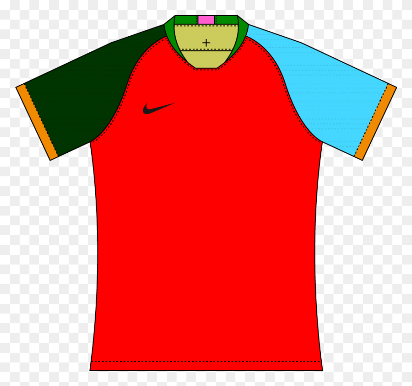 851x795 Nike Caillou 01 Polo Shirt, Clothing, Apparel, Sleeve HD PNG Download