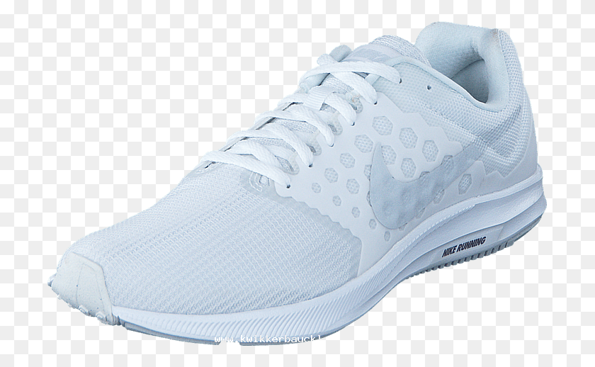 705x458 Nike Downshifter 7 Whitewhite 60009 88 Mens Textile Sneakers, Clothing, Apparel, Shoe HD PNG Download