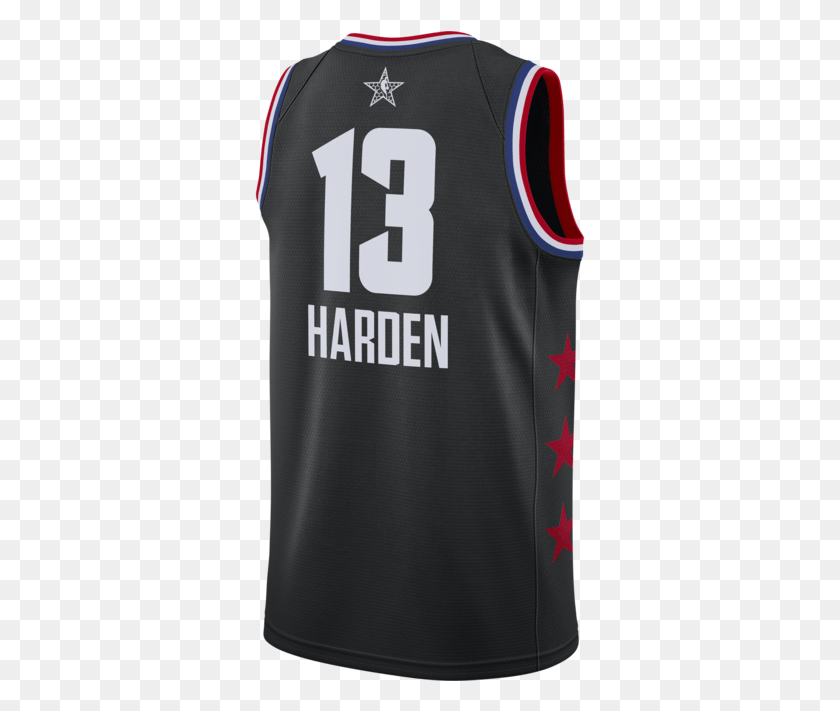 331x651 Descargar Png Nike James Harden Houston Rockets All Star Edition Baloncesto, Ropa, Camiseta, Camiseta Hd Png