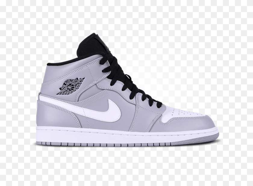 780x557 Nike Jordan 1 Grey Air Jordan, Shoe, Footwear, Clothing HD PNG Download