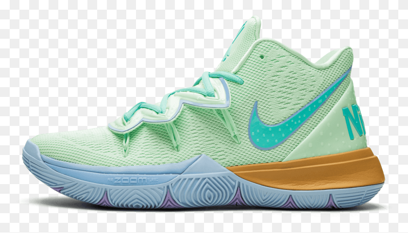 1663x899 Nike Kyrie 5 Squidward, Clothing, Apparel, Shoe HD PNG Download