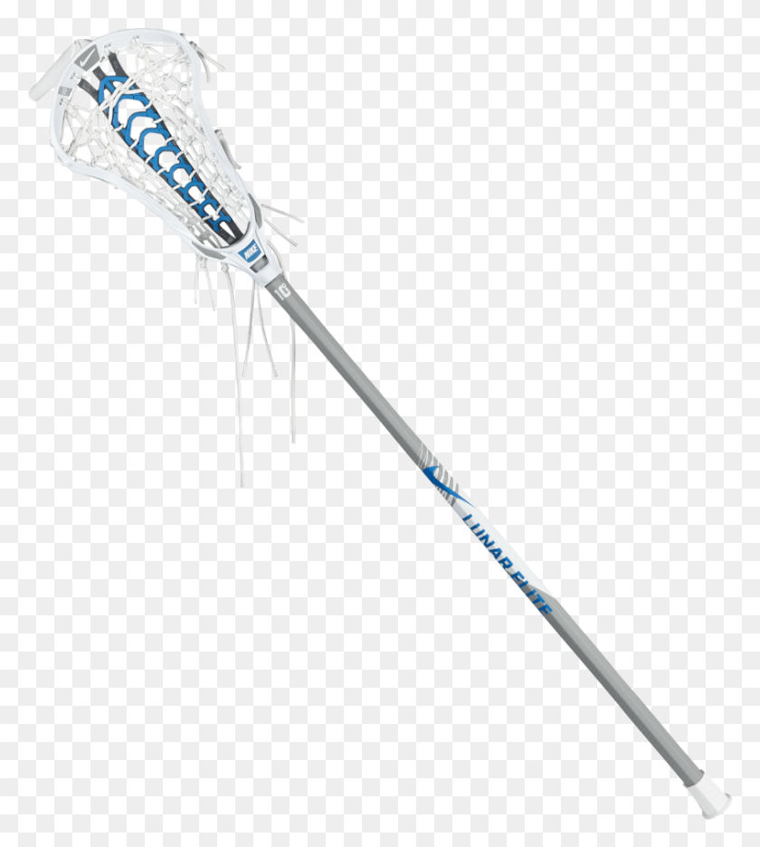 845x949 Descargar Png Nike Lunar Elite Complete Women39S Lacrosse Stick Bádminton, Arma, Armas, Flecha Hd Png