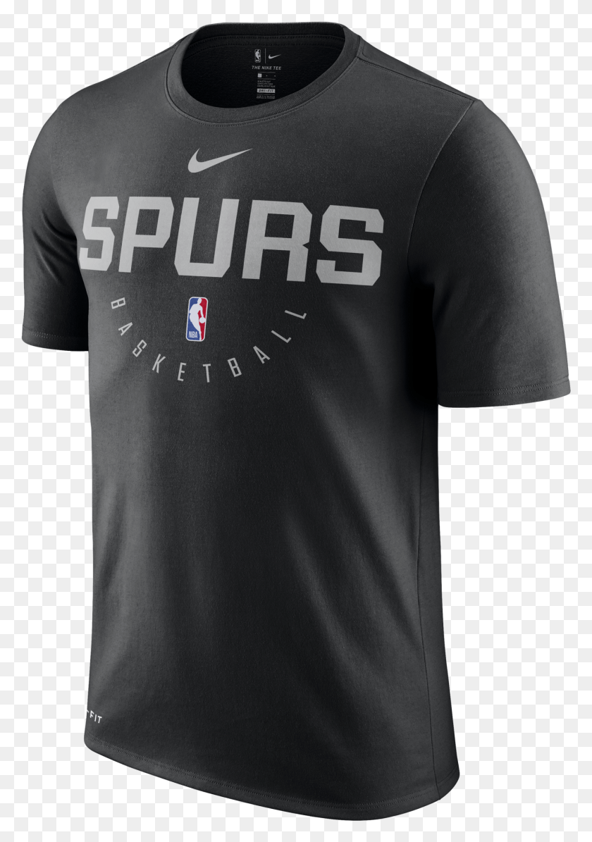 1375x2001 Nike Nba San Antonio Spurs Dry Tee Timberwolves T Shirt, Clothing, Apparel, Shirt HD PNG Download