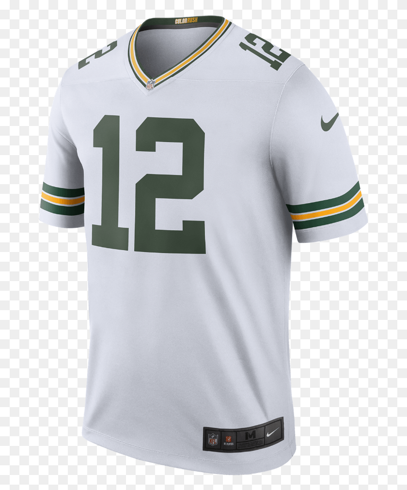 681x951 Descargar Png Nike Nfl Green Bay Packers Color Rush Legend, Ropa, Camiseta, Camiseta Hd Png