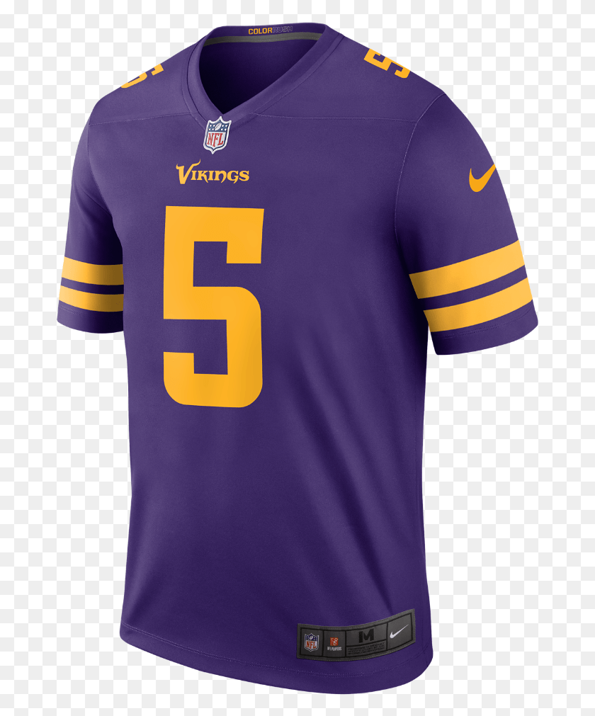 681x951 Descargar Png Nike Nfl Minnesota Vikings Color Rush Legend Men39S Sports Jersey, Ropa, Camiseta, Camiseta Hd Png