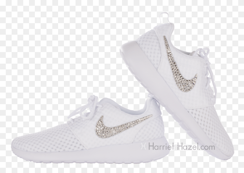 1019x703 Nike Roshe Run One Br White Sneakers, Clothing, Apparel, Footwear HD PNG Download