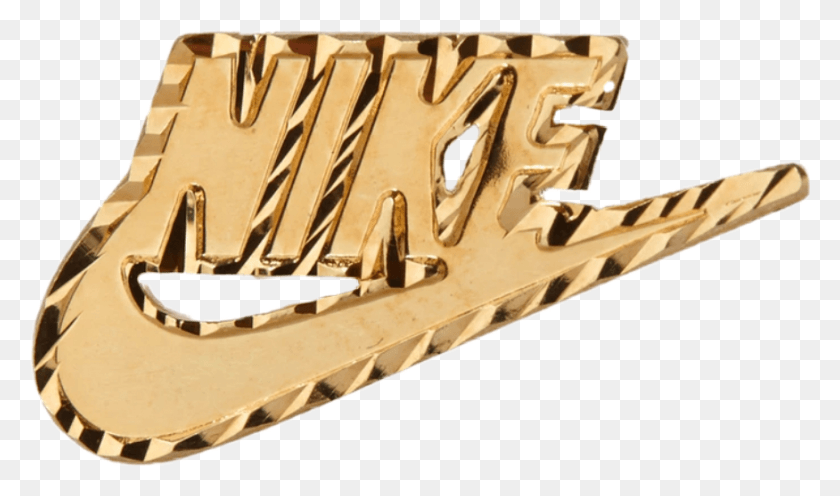 875x490 Nike Swoosh Justdoit Золотые Украшения Золотые Эстетические Серьги Nike Supreme, Символ, Эмблема, Пряжка Png Скачать
