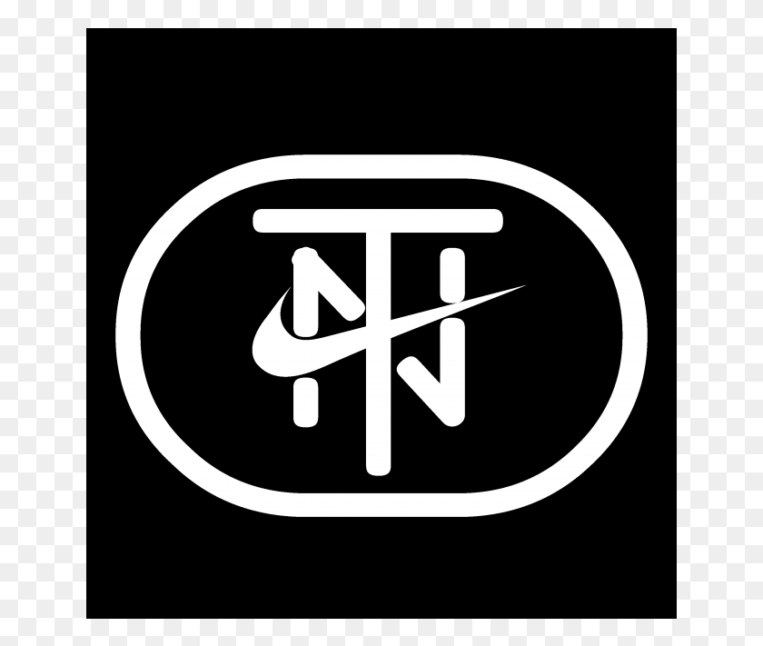 651x651 Nike Town, Logotipo Negro, Nike, Símbolo, Stencil, Emblema Hd Png
