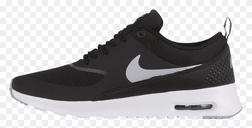 1091x512 Nike Wmns Air Max Thea Black Wolf Grey Anthracite Shoe, Footwear, Clothing, Apparel HD PNG Download