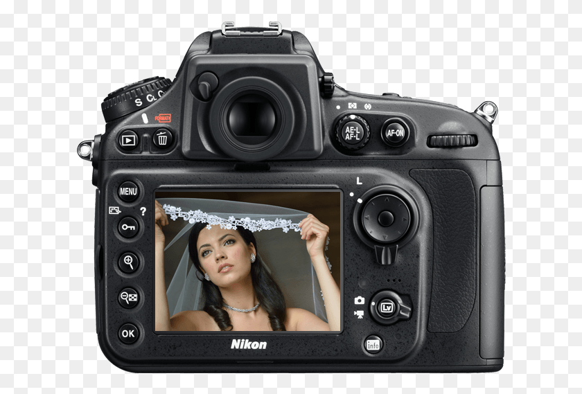 620x509 Descargar Png Nikon D800E Precio En La India, Cámara, Electrónica, Persona Hd Png