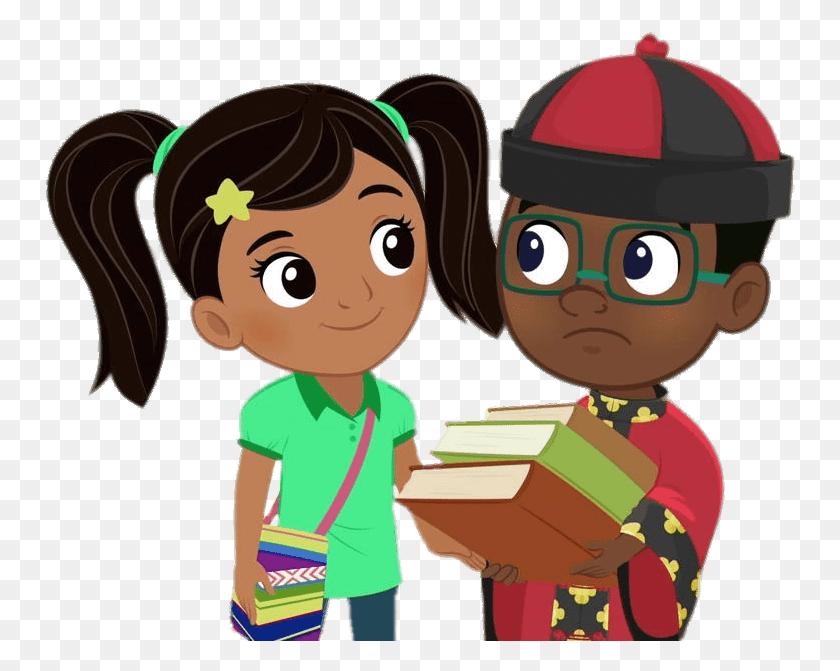 753x611 Descargar Png / Nina Y Un Amigo Nina39S World, Persona, Humano, Lectura Hd Png