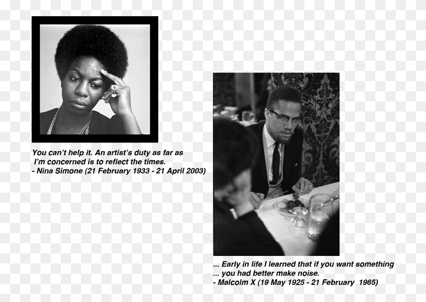 717x536 Nina Simone And Malcolm X Malcolm X So Early In My Life, Person, Human, Hair HD PNG Download