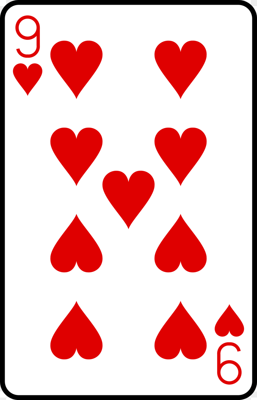 1233x1920 Nine Of Hearts Clipart, Food, Ketchup Sticker PNG