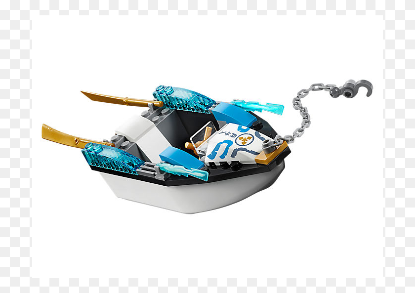 711x533 Ninja Boat Pursuit Lego Juniors, Vehicle, Transportation, Rowboat HD PNG Download