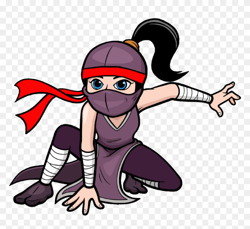961x876 Ninja Clipart Female Ninja And Use In Ninja Girl, Person, Human, People HD PNG Download