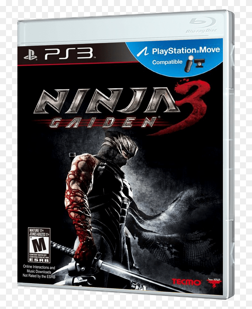 725x968 Ninja Gaiden 3 Ps3 Ninja Gaiden Пк, Плакат, Реклама, Человек Hd Png Скачать