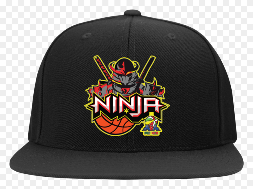1142x835 Ninja Head Wear Flat Bill High Profile Snapback Hat Baseball Cap, Clothing, Apparel, Cap HD PNG Download