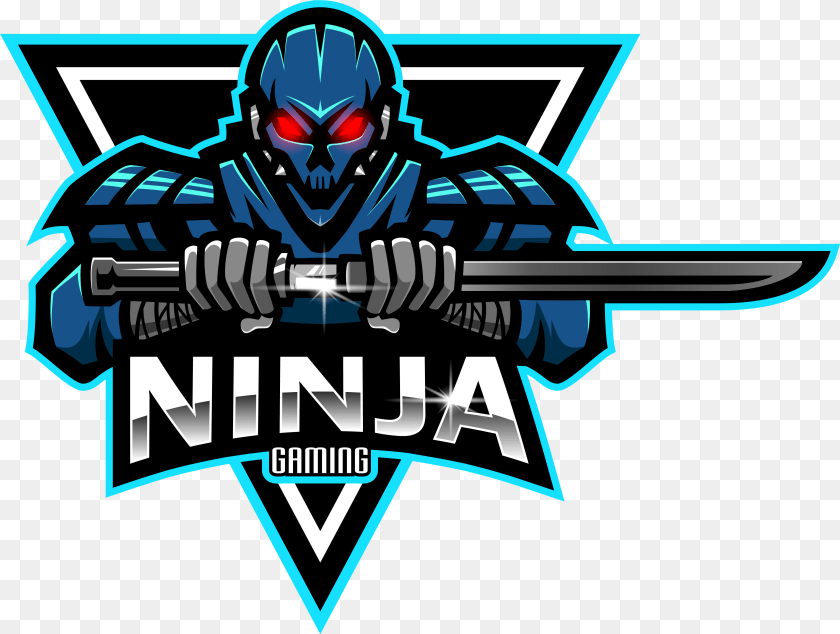 Ninja Mascot Logo Gaming Ninja Logo Transparent PNG