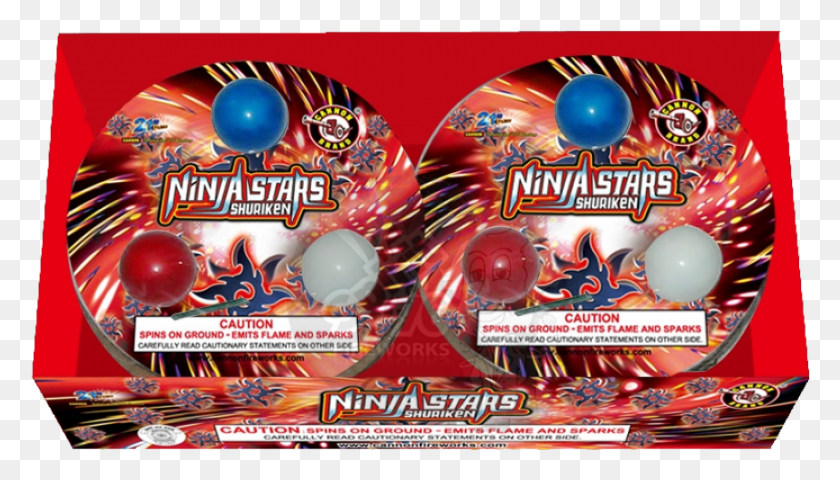 866x467 Ninja Star Firework, Advertisement, Poster, Flyer Descargar Hd Png