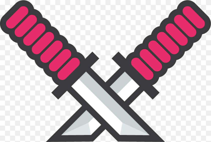 844x568 Ninja Sword Battle Icon Color, Weapon, Dynamite, Blade, Dagger PNG