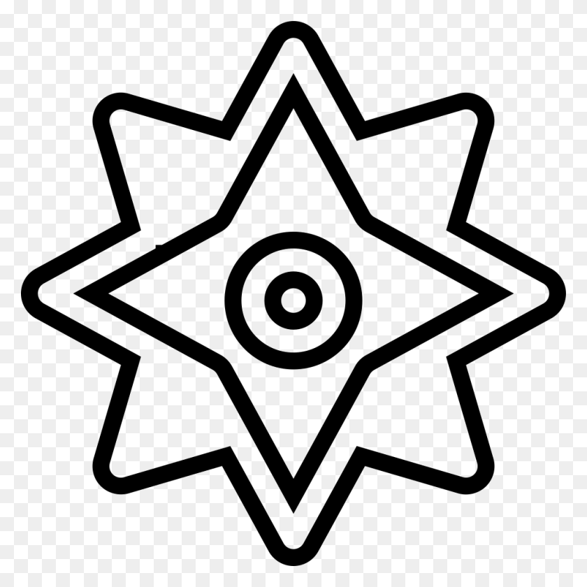 980x980 Значок Качества Обслуживания Ниндзя, Бросающий Звезды, Символ, Звездный Символ Hd Png Скачать