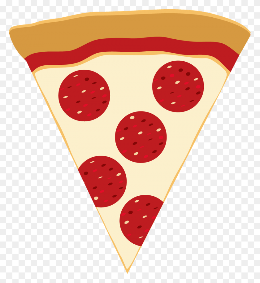 900x986 Ninja Turtle Pizza Clipart, Food, Rug, Cone HD PNG Download