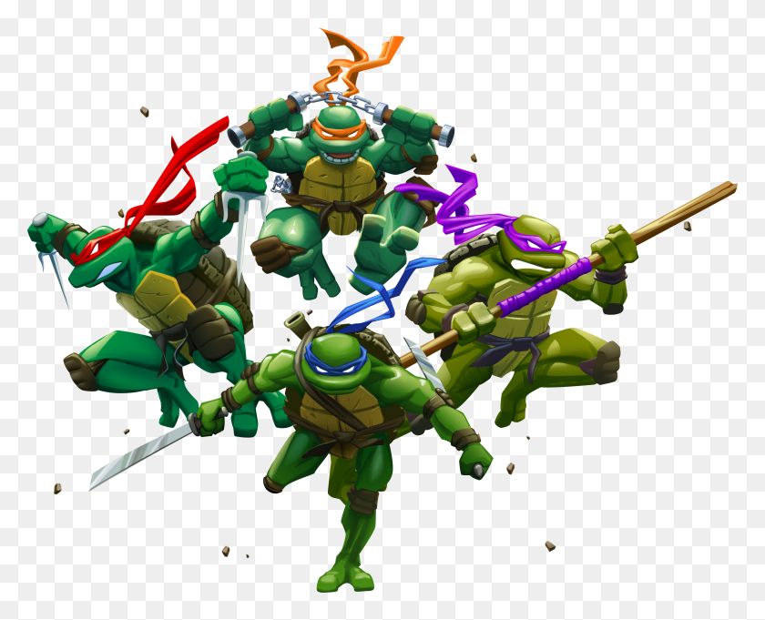 3973x3168 Ninja Turtle39s Image Teenage Mutant Ninja Turtles HD PNG Download