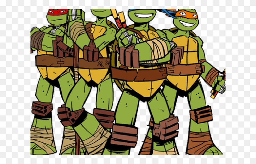 640x480 Ninja Turtles Clipart Color Teenage Mutant Ninja Turtles Transparent, Military, Military Uniform, Army HD PNG Download