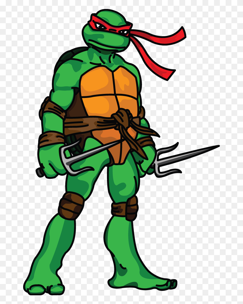 681x989 Ninja Turtles Clipart Sketch Raphael Teenage Mutant Ninja Turtles 2007, Person, Human, Graphics HD PNG Download