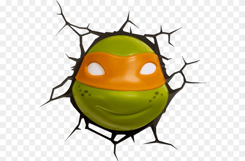 Ninja Turtles Michelangelo Headband, Alien Sticker PNG
