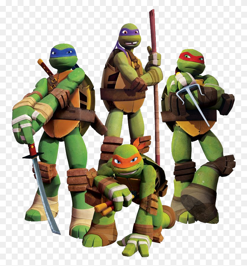 764x842 Las Tortugas Ninja Png / Ninja Turtles Hd Png