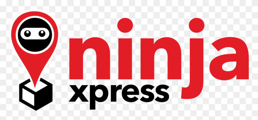 1503x641 Логотип Ninja Xpress Ninja Xpress, Символ, Товарный Знак, Word Hd Png Скачать