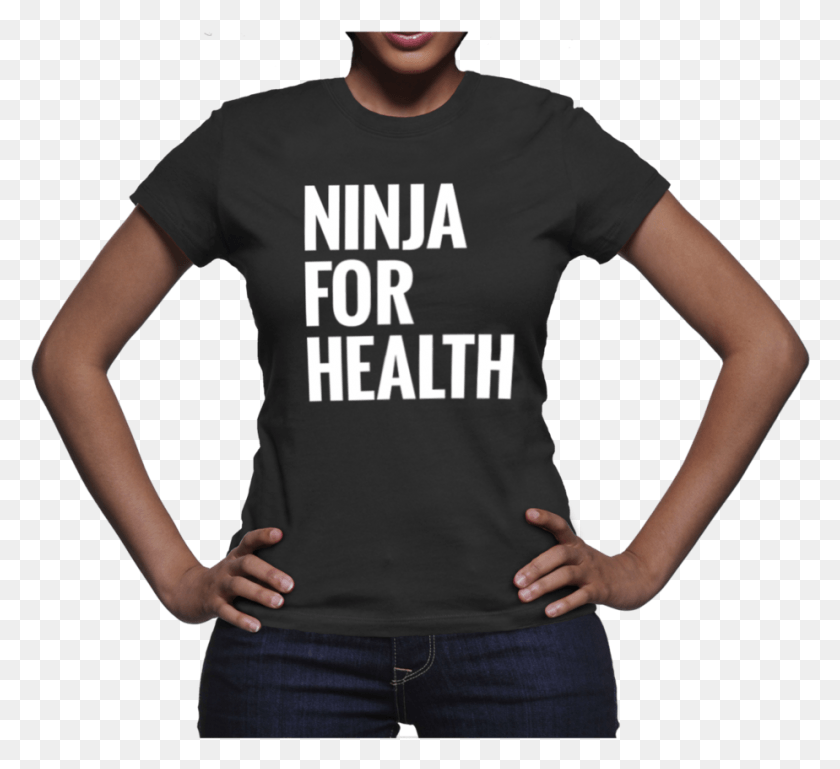 924x841 Ninjas For Health Black No Cream No Sugar T Shirt, Clothing, Apparel, Sleeve HD PNG Download
