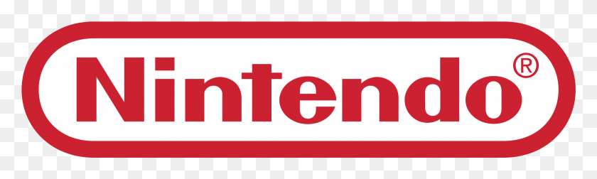 2331x575 Nintendo 2 Logo Transparent Nintendo Logo, Text, Word, Label HD PNG Download