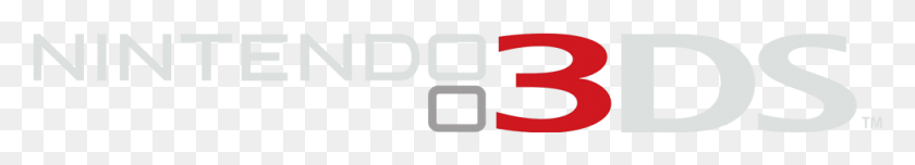 995x118 Nintendo 3ds 2ds Logo, Number, Symbol, Text HD PNG Download