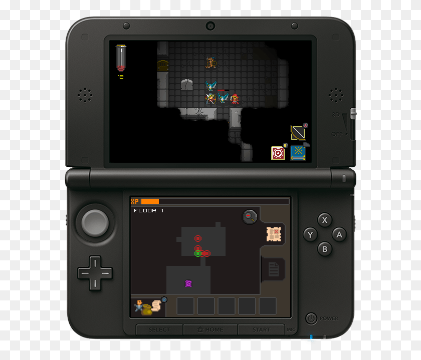 585x659 Nintendo 3ds Is A Trademark Of Nintendo Nintendo Ds Roguelike, Mobile Phone, Phone, Electronics HD PNG Download