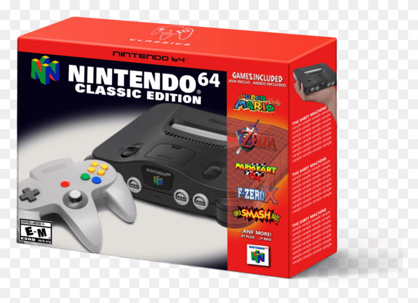 868x613 Логотип Nintendo 64 Фотография Nintendo 64 Classic Edition, Электроника, Текст, Машина Hd Png Скачать