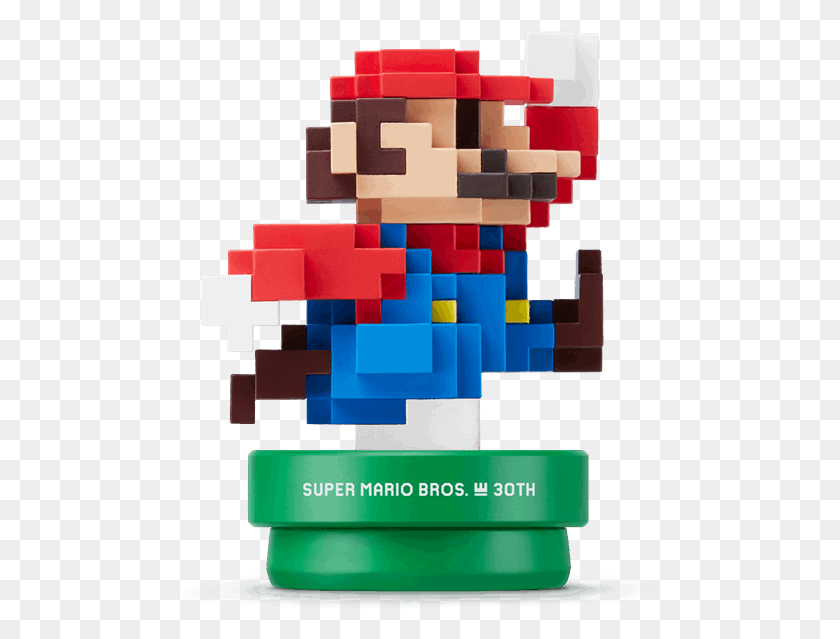 477x579 Nintendo Amiibo Super Mario Bros 30-Летие Amiibo, Игрушка, Minecraft, Графика Hd Png Скачать