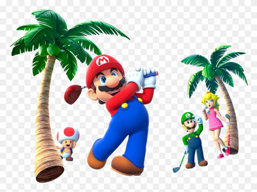 1162x847 Персонажи Nintendo Mario Golf World Tour, Супер Марио, Человек, Hd Png Скачать