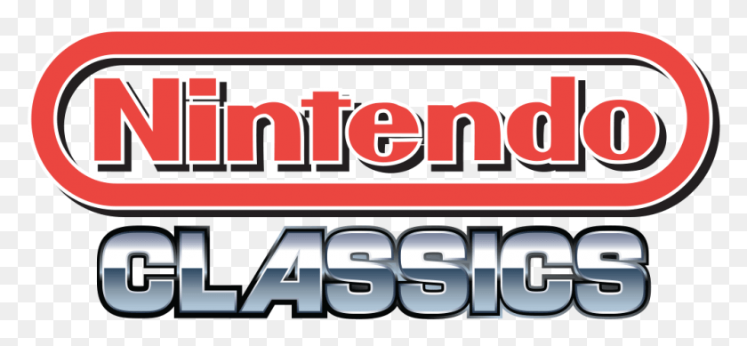 997x421 Descargar Png Nintendo Classics Nintendo Classics Logo, Word, Texto, Alfabeto Hd Png