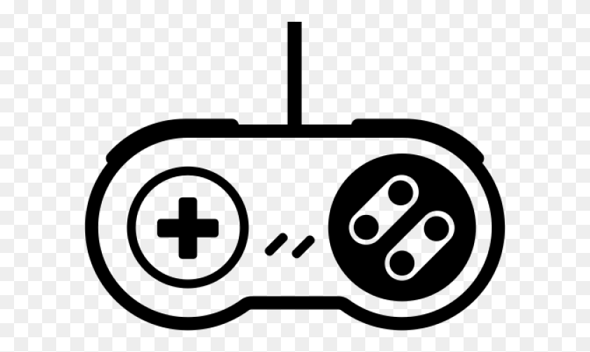 601x441 Nintendo Clipart Nes Controller Video Game Controller Clipart, Gray, World Of Warcraft HD PNG Download