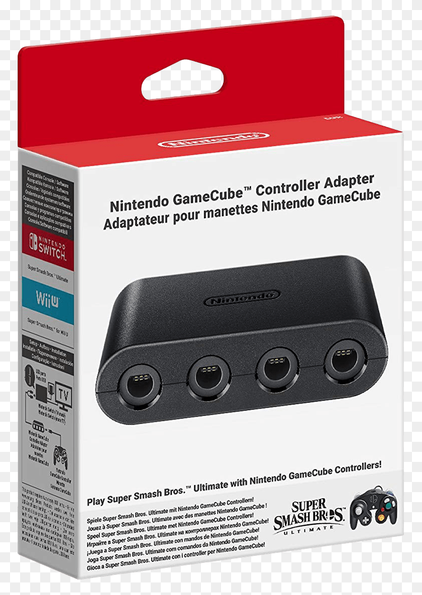 771x1125 Nintendo Gamecube Controller Adapter Super Smash Bros Nintendo Switch Gamecube Controller Adapter, Flyer, Poster, Paper HD PNG Download
