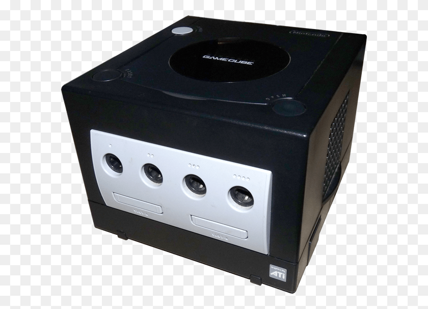600x546 Nintendo Gamecube Electronics, Electrical Device, Switch, Appliance HD PNG Download
