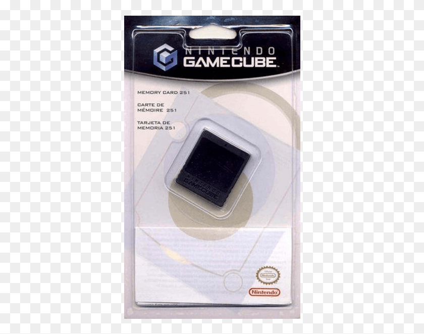 350x601 Nintendo Gamecube Memory Card 251 Gamecube Accessory First Party Gamecube Memory Card, Electronics, Cushion, Screen HD PNG Download