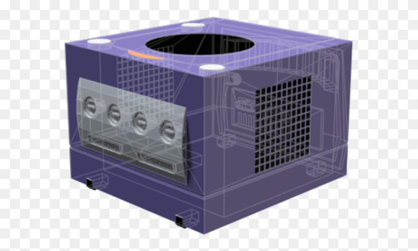 585x445 Nintendo Gamecube Royalty Free 3d Model Heater, Electronics, Hardware, Jacuzzi HD PNG Download