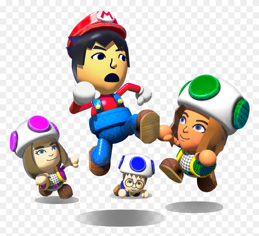 1157x1051 Персонажи Nintendo Land Nintendo Land Марио Чейз, Супер Марио, Человек, Человек Hd Png Скачать
