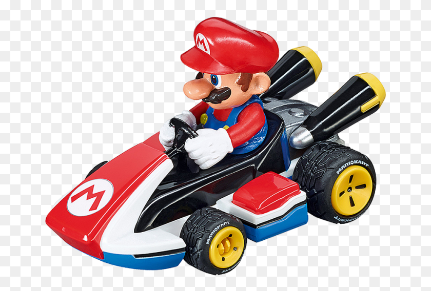 666x508 Descargar Png Nintendo Mario Kart 8 39Mario39 Carro De Mario Bros, Kart, Vehículo, Transporte Hd Png