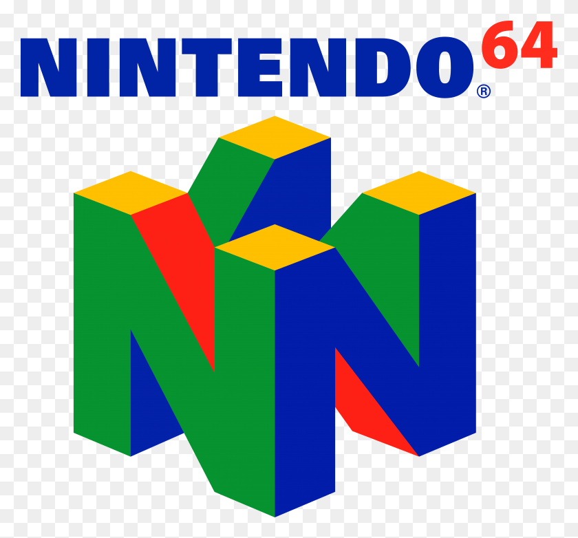 5000x4632 Логотип Nintendo Nintendo 64, Графика, Текст Hd Png Скачать