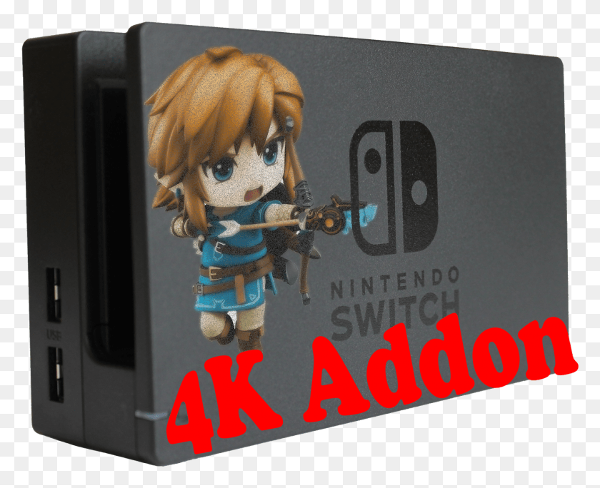 1402x1122 Nintendo Switch 4k Gaming Addon, Toy, Doll, Figurine HD PNG Download