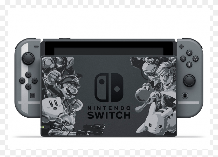 1001x701 Nintendo Switch Console Nintendo Switch Smash Edition, Mobile Phone, Phone, Electronics HD PNG Download